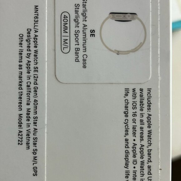 Apple watch SE Starlight - Picture 2 of 2